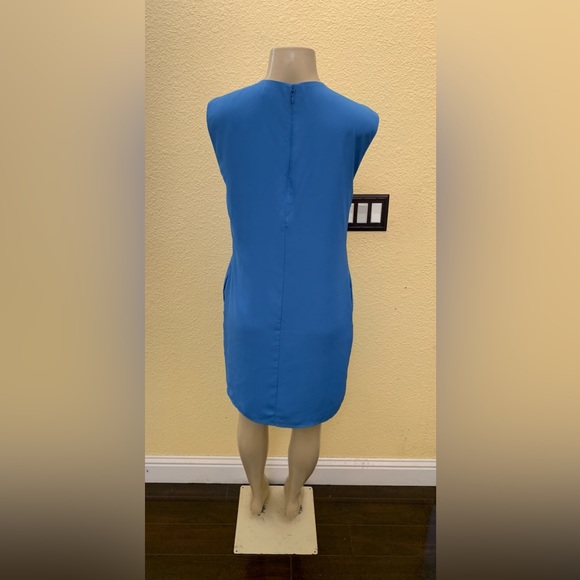 3.1 Phillip Lim For Target 🎯 Size Small Blue Sleeveless Above Knee Shift Dress - Picture 4 of 9